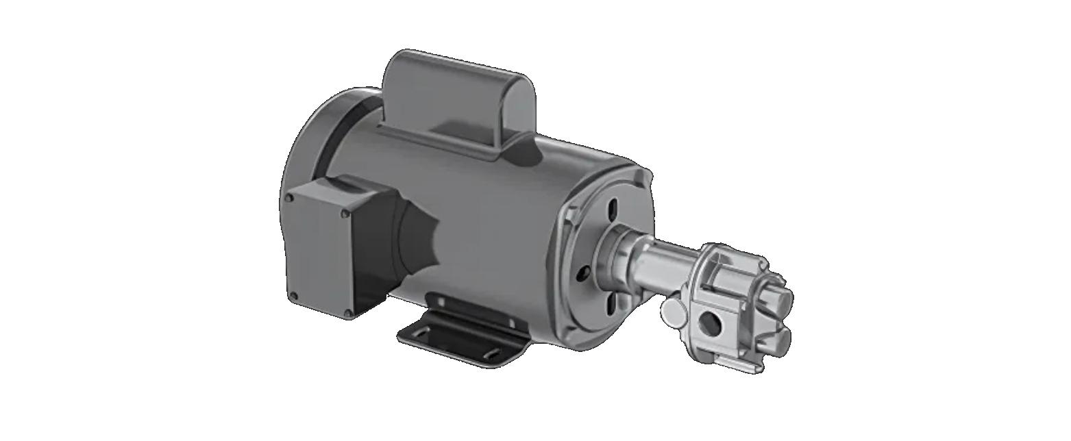McMaster-Carr Flow Level Control Electric motor-driven gear pump for flow control